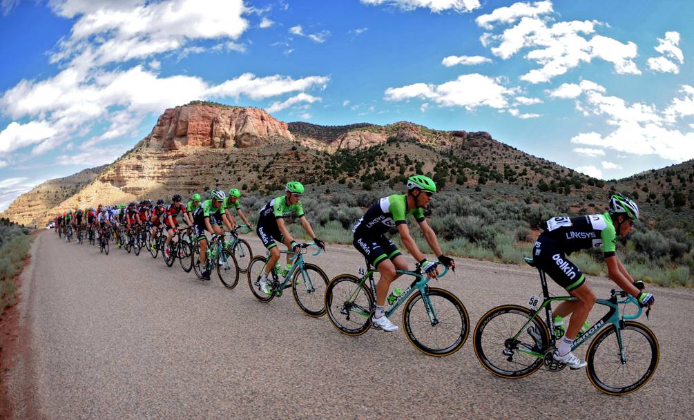 Il Giro dello Utah, vinto da Tom Danielson ha fornito paesaggi straordinari. Bettini